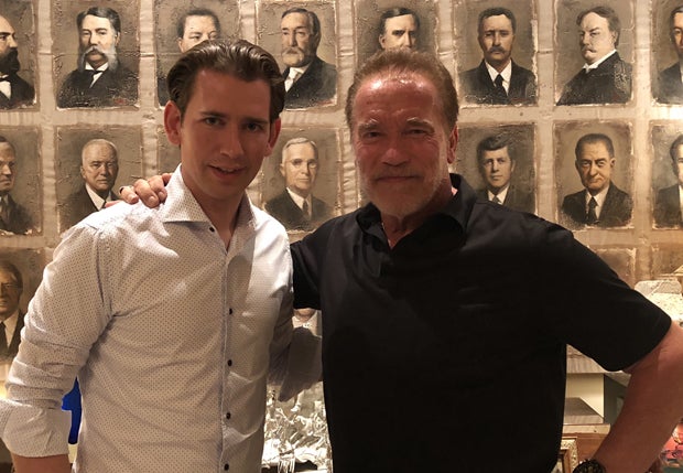 Kurz bei Privattreff in Arnie-Villa