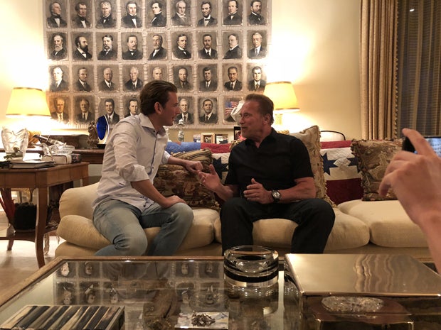 Kurz bei Privattreff in Arnie-Villa