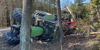 Traktorunfall 1 Toter ein Verletzter