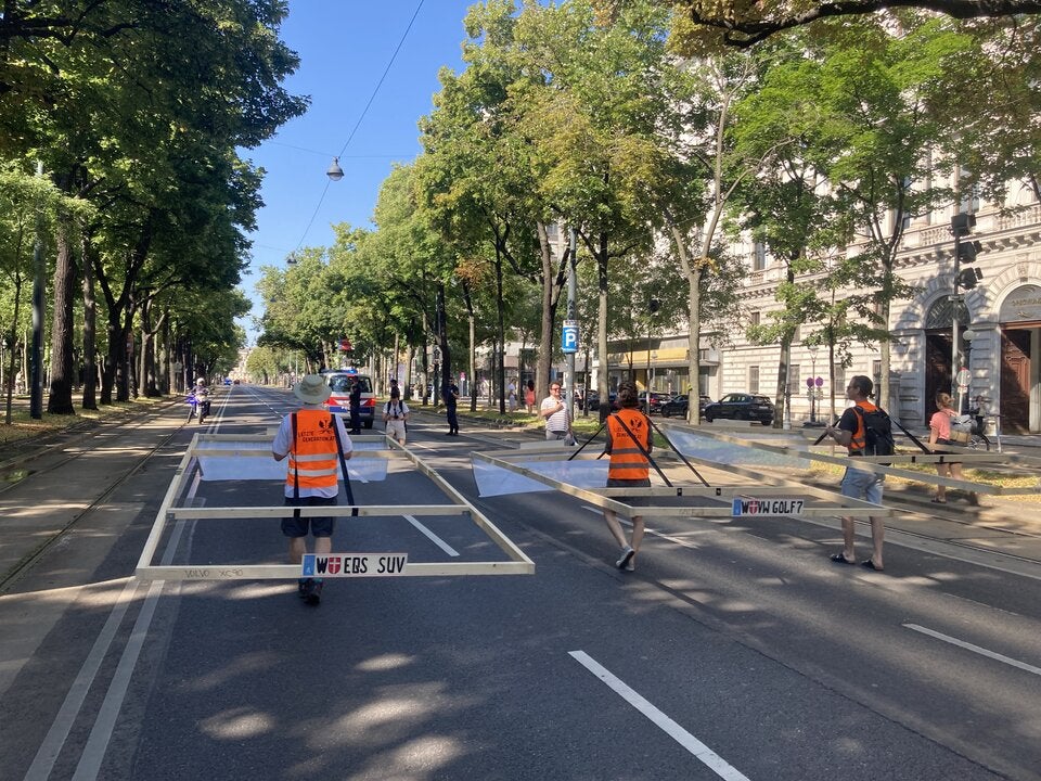 Klima-Kleber RIng Gehzeuge