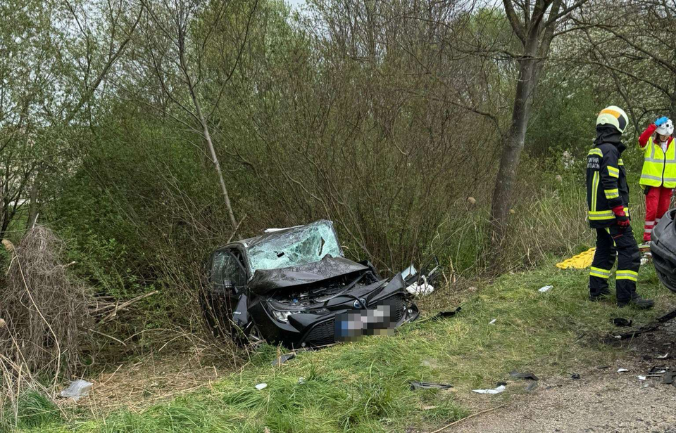 Massen-Crash Hausleiten 12 Verletzte