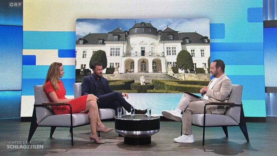 Eva Schütz und Georg Dornauer bei Patrick Budgen