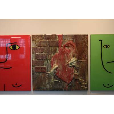 DJ Ötzi zeigt seine Gemälde