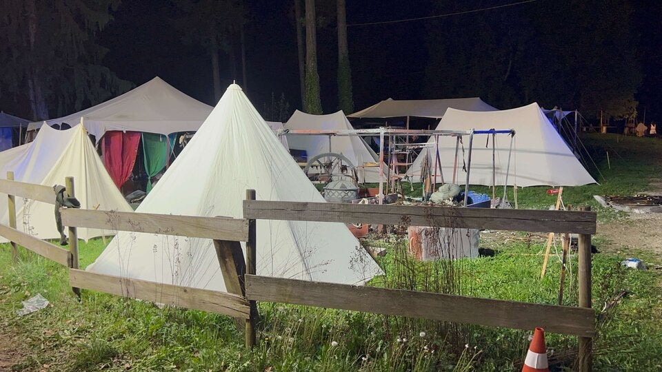 MIttelalter Zeltfest Purgstall Brand