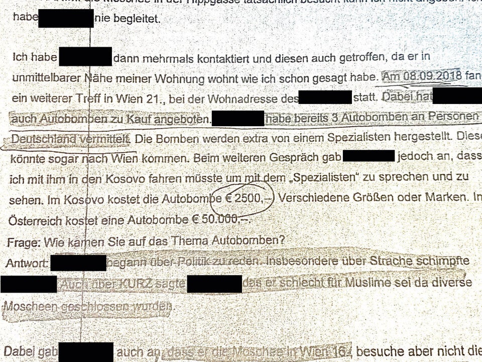 Bomben-Plan: 100.000 Euro für Mord an HC Strache