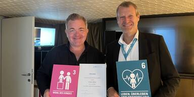 Cornelius Obonya und Christoph Jünger