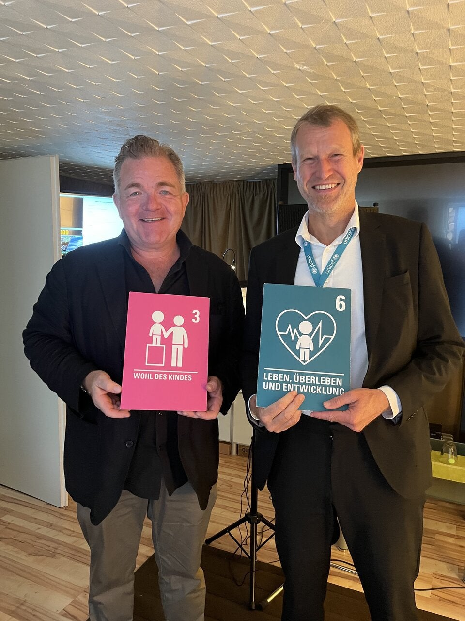 Cornelius Obonya und Christoph Jünger