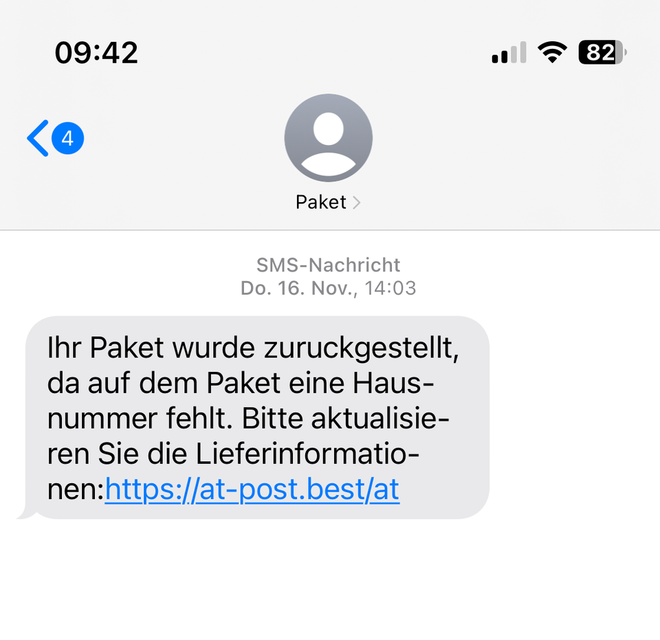 Fake Post-SMS