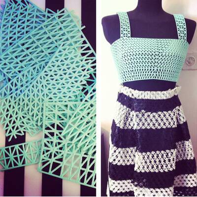 Diese Kleider sind aus dem 3D-Drucker!
