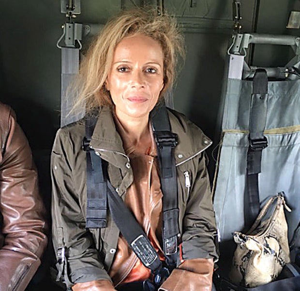 Isabelle Daniel Militärhubschrauber