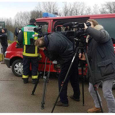 Explosion einer Gasstation in NÖ