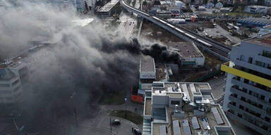 Donaustadt Brand Merkus Supermarkt