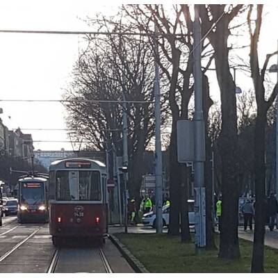 Bim erfasst Mädchen in Wien-Margareten