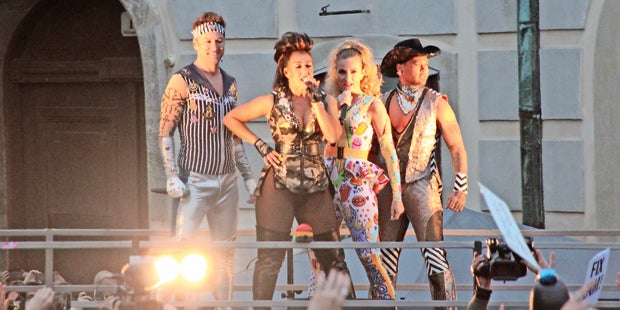 Vengaboys Ballhausplatz Wien