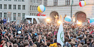 Vengaboys Ballhausplatz Wien