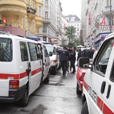 Deutsche Hooligans in Wien