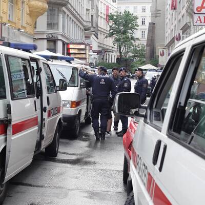 Deutsche Hooligans in Wien
