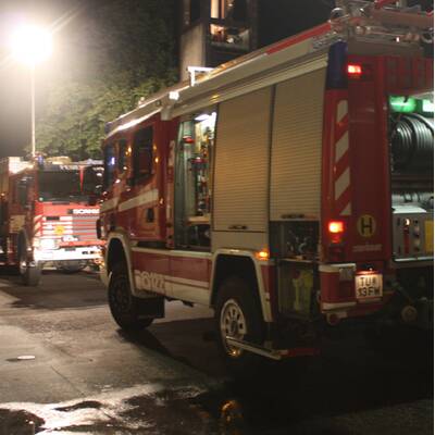 Pkw-Brand in Tulln