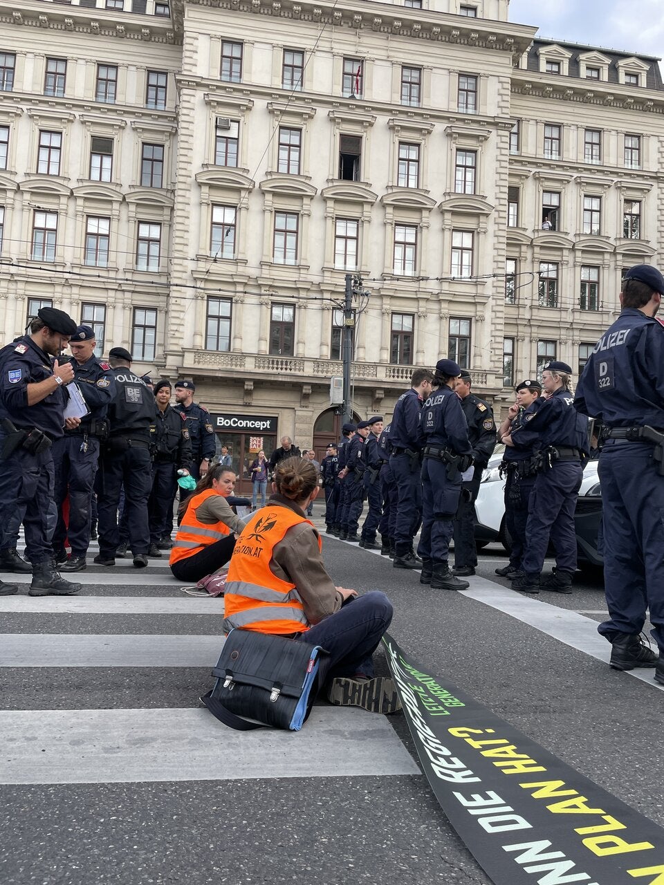 Proteste in Wien
