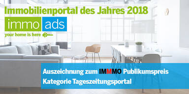Award f&uuml;r Immo-Portal von &Ouml;STERREICH
