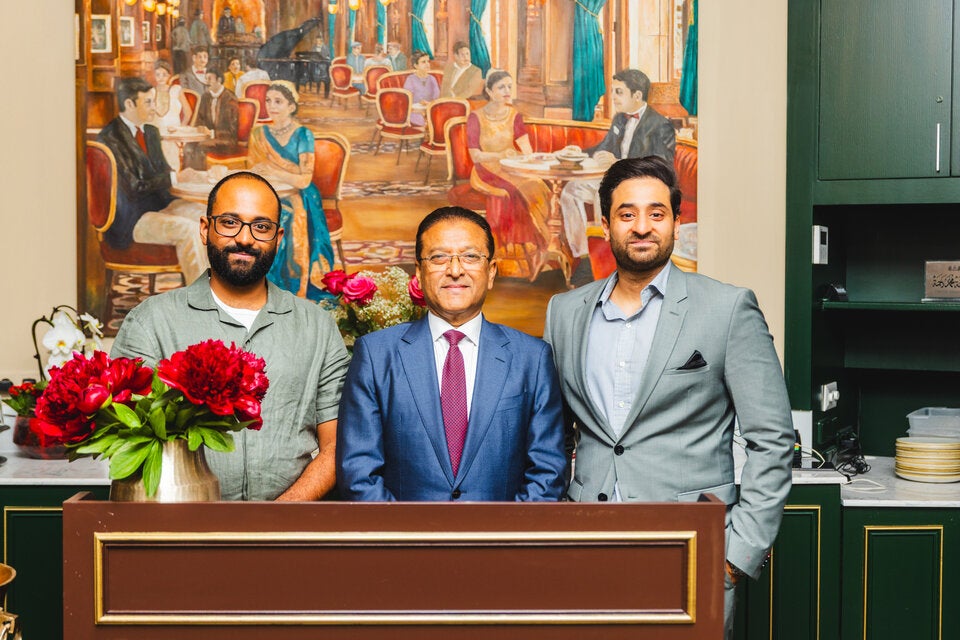 Familie Zafar - sie steht seit Tag eins hinter dem Lokal In-Dish