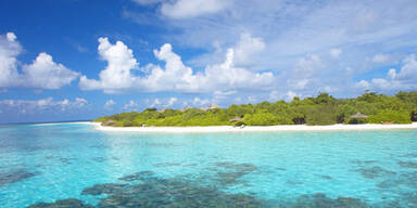 Urlaub auf einsamer Insel