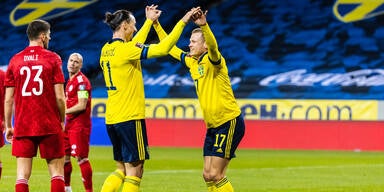 Zlatan Ibrahimovic jubelt