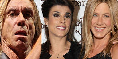 Iggy Pop, Elisabetta Canalis, Jennifer Aniston