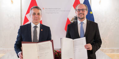 Ignazio Cassis und Alexander Schallenberg