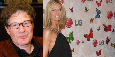 Im Clinch: Roger Willemsen, Heidi Klum