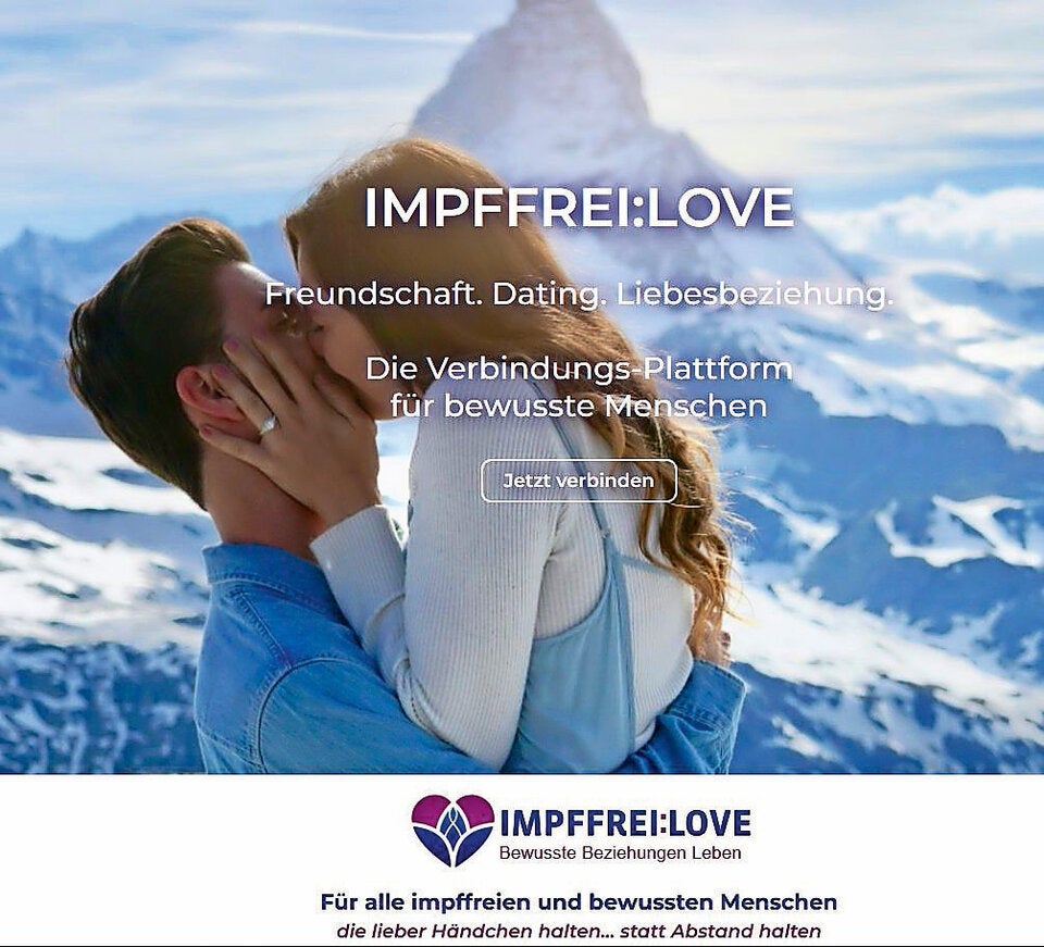 Skurril: Eigene Dating-Seite für Ungeimpfte