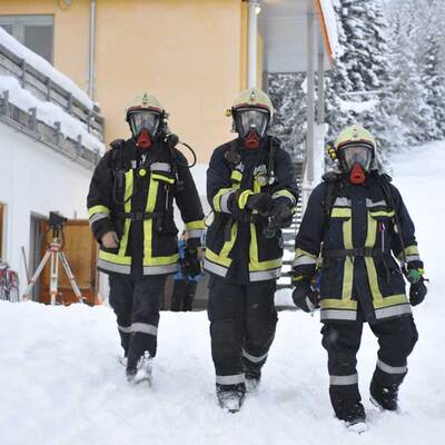 Vollbrand in Tiroler Berggasthof