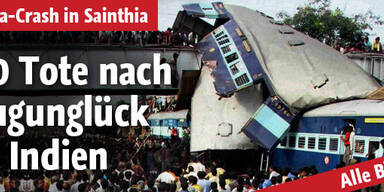 60 Tote bei Zugunglück in Indien