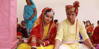 Indische Hochzeit