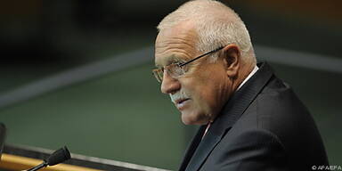 Internationaler Druck auf Vaclav Klaus wächst