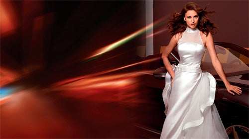 Ronaldo-Freundin im Hochzeitskleid