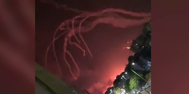 Iron Dome Smoketrails