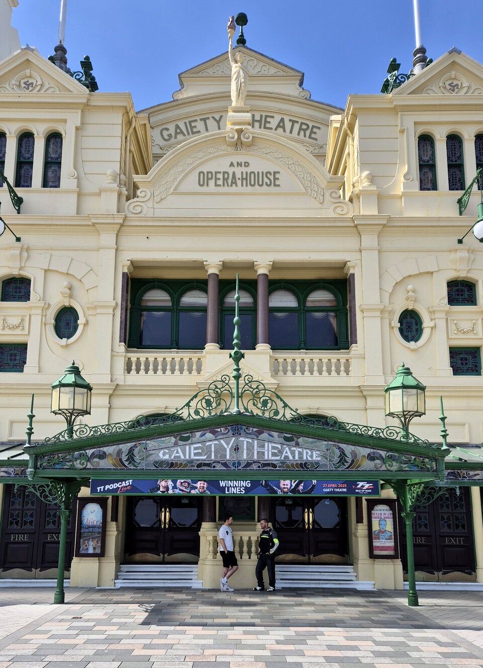 Gaiety Theatre. Das prächtige Theater in Douglas wurde 1900 eröffnet.