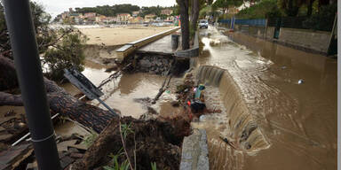 Wieder Überflutungen in Genua