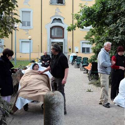 Schlimmes Erdbeben in Norditalien