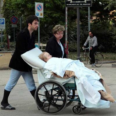 Schlimmes Erdbeben in Norditalien