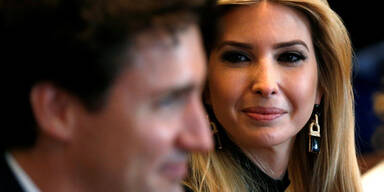 Valentinstag: Ivanka Trump schmachtet Justin Trudeau an