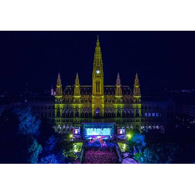 Stars und glamouröse Kostüme am Life Ball