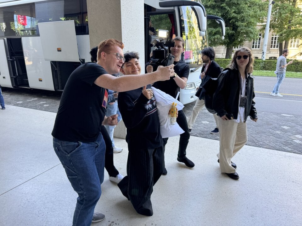 JJ ist schon am Weg zum ESC Sieg