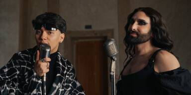 JJ: Gänsehaut-Duett mit Conchita als Warm-Up zum ESC-Sieg