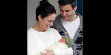 Jacinda Ardern baby