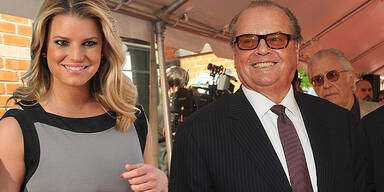 Jack Nicholson und Jessica Simpson