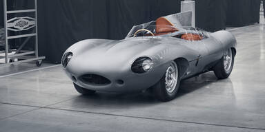 Jaguar legt legendären D-Type neu auf