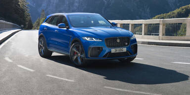 Jaguar frischt den F-Pace SVR auf