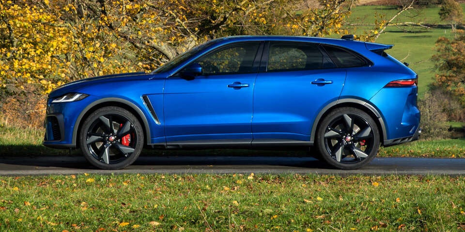 Jaguar frischt den F-Pace SVR auf